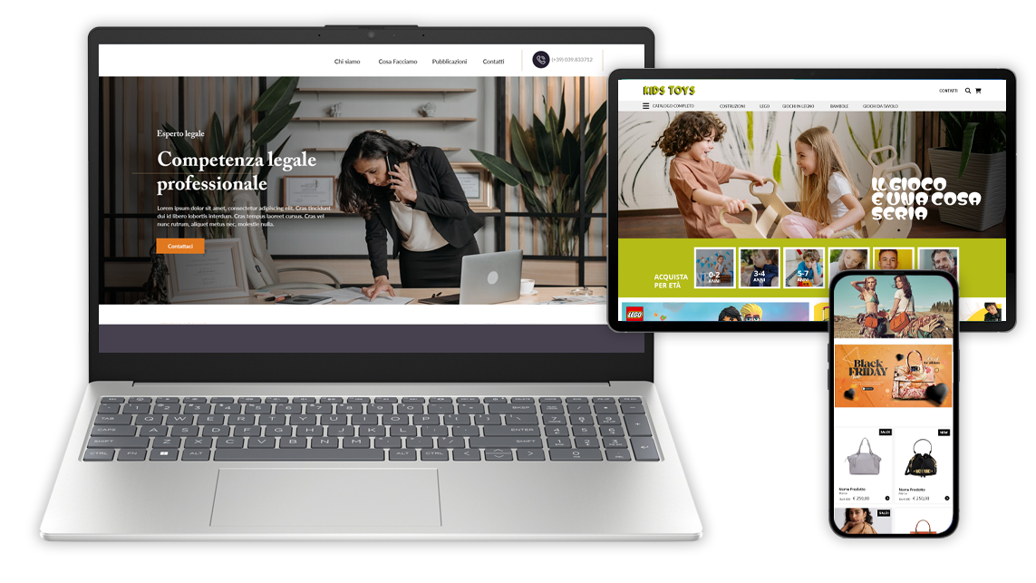 siti web professionali